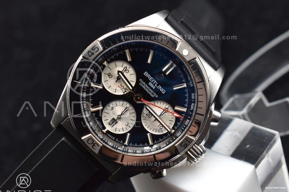 Navitimer Chrono Wht Attractive 43mm 1:1 427 A L-Black LE SS B01 Best Version BLS 0706
